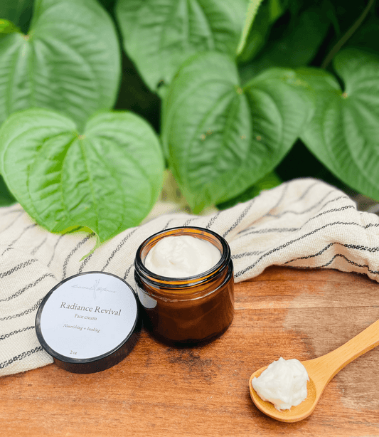 tallow face cream in a jar, gentle moisturizer for sensitive skin
